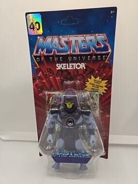 Masters of the Universe Skeletor Action Figure Mattel 40th Anniversary 2022 MOTU